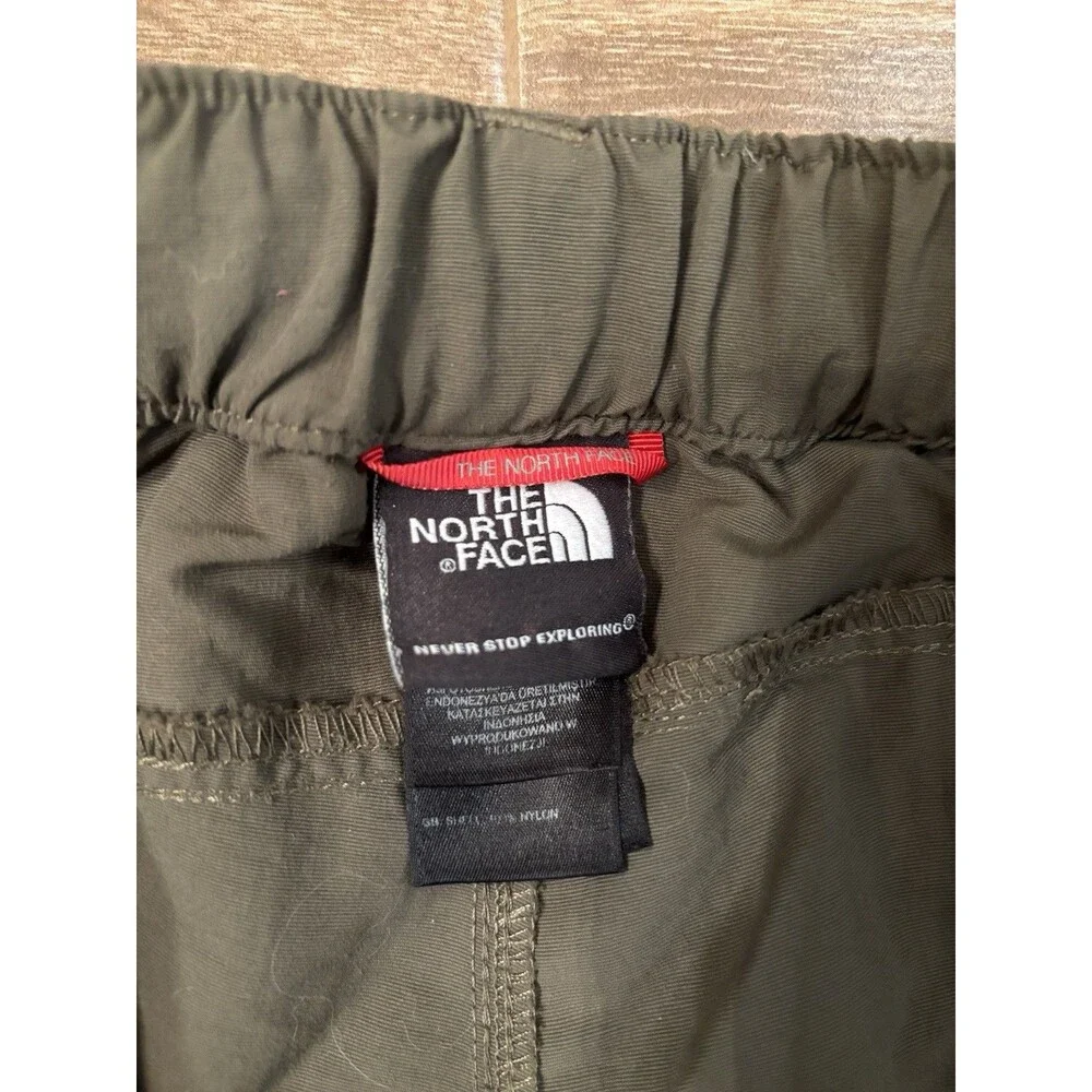 The North Face Pants Mens XL Convertible‎ Hiking Zipper To Shorts Belted Logo
